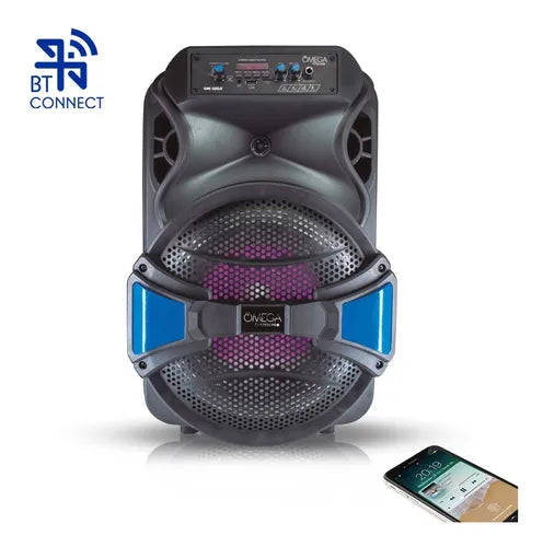 Bocina Doble Grande 12 PLG. Bluetooth Con Control/micrófono
