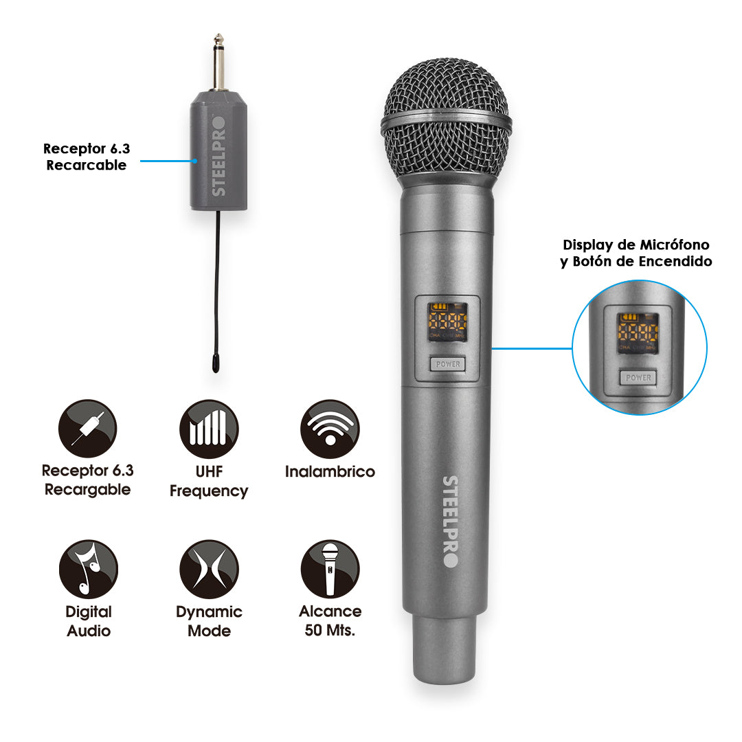 Los Micrófonos Inalambricos Handheld más buscados - Sonidoteca Microfonos